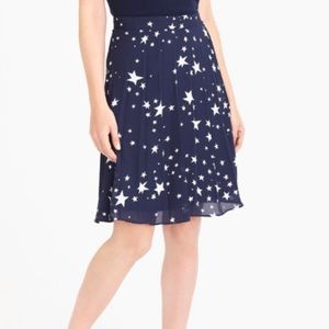 NWT J Crew Star Skirt - Size 2